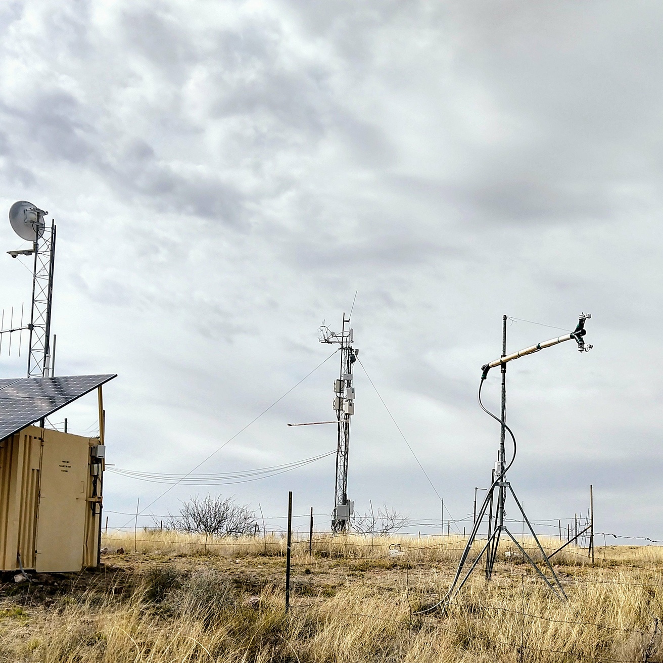 Walnut Gulch flux tower and FluoSpec-2