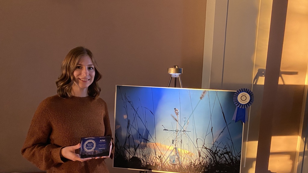 Capture Your Research award winner Riley Pacer